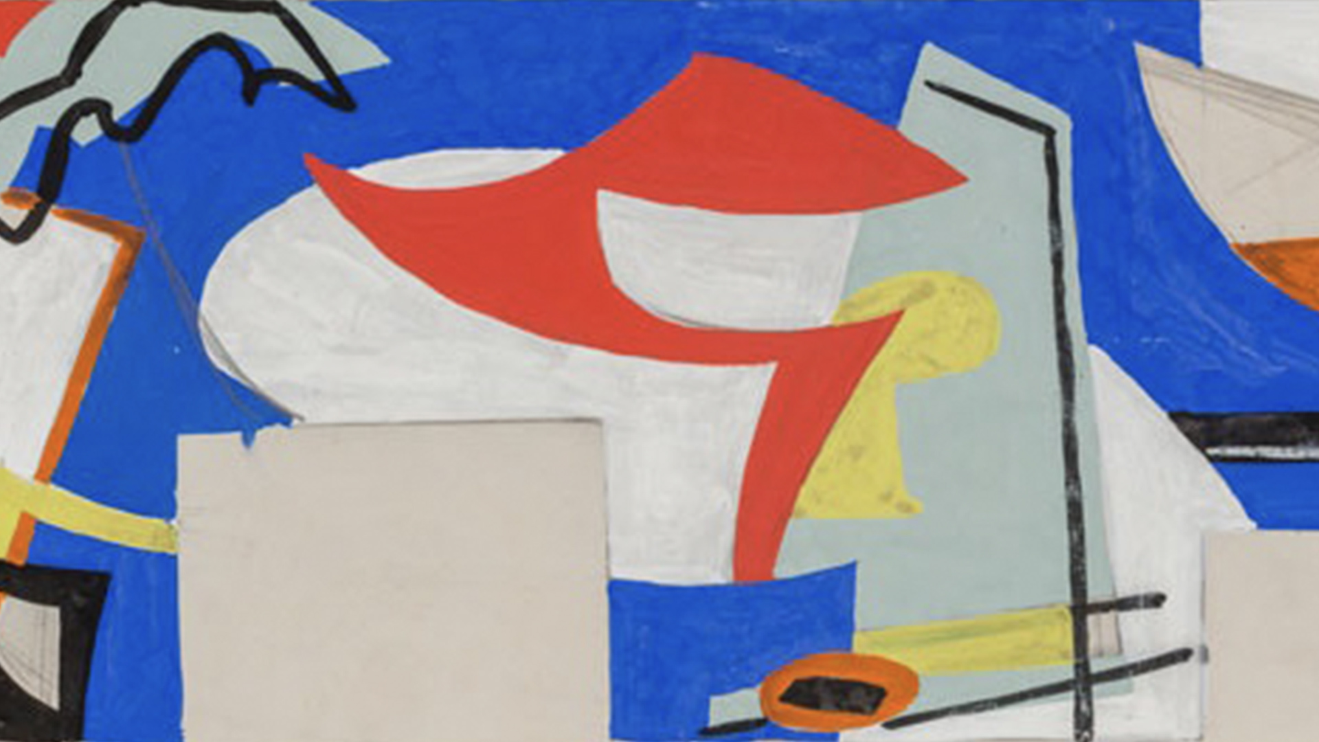 Lee Krasner mural painting