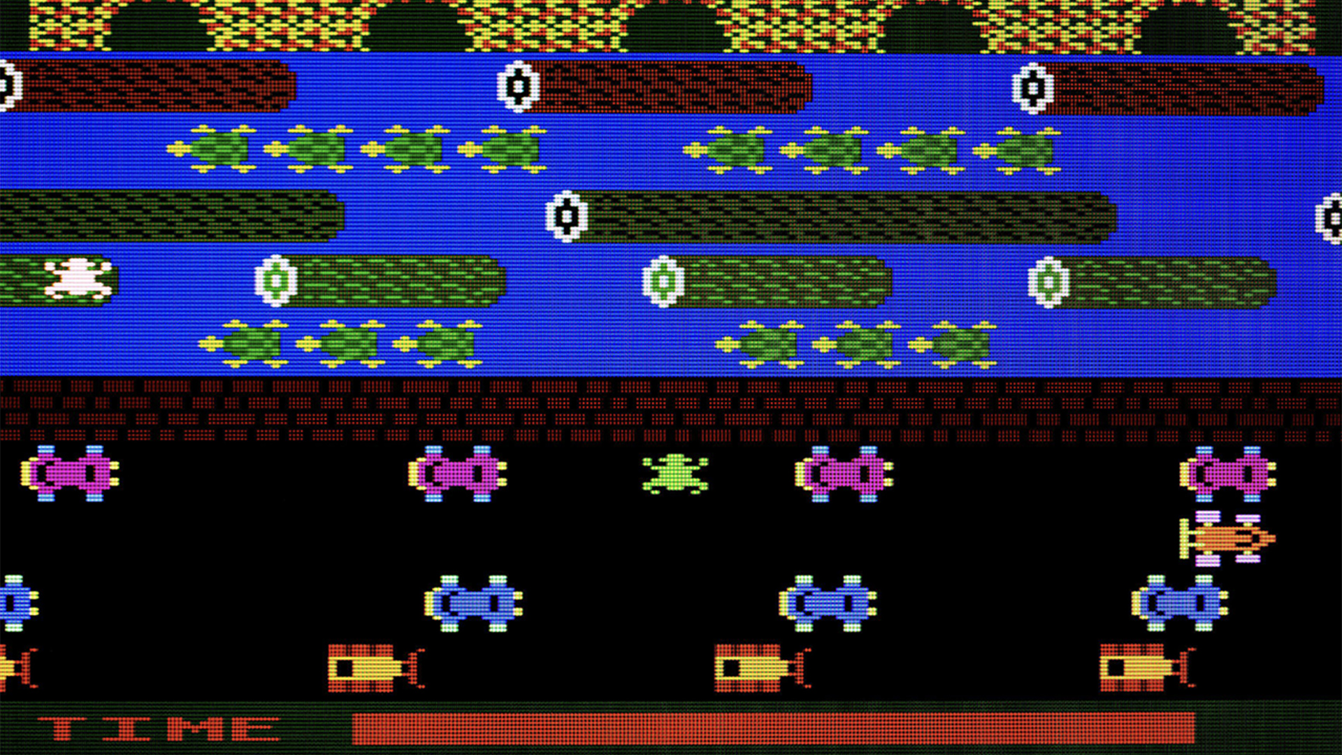 Retro game on a Atari 5200