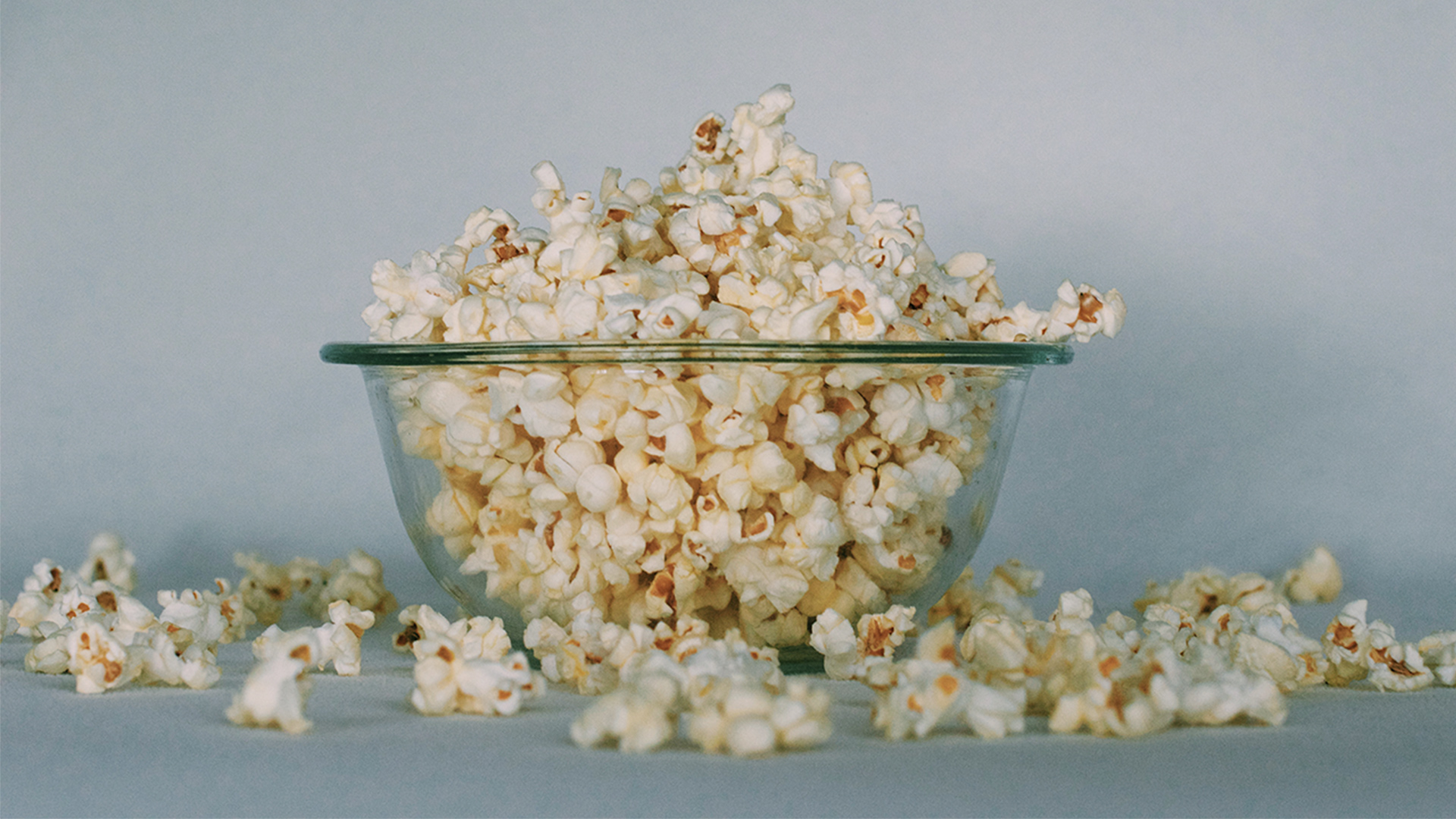 Popcorn in a bowl
