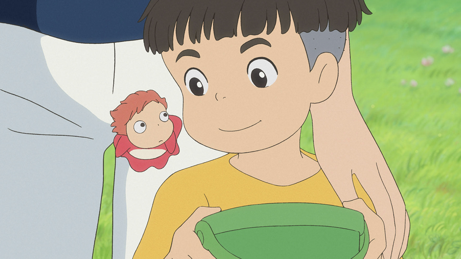 Sōsuke and Ponyo