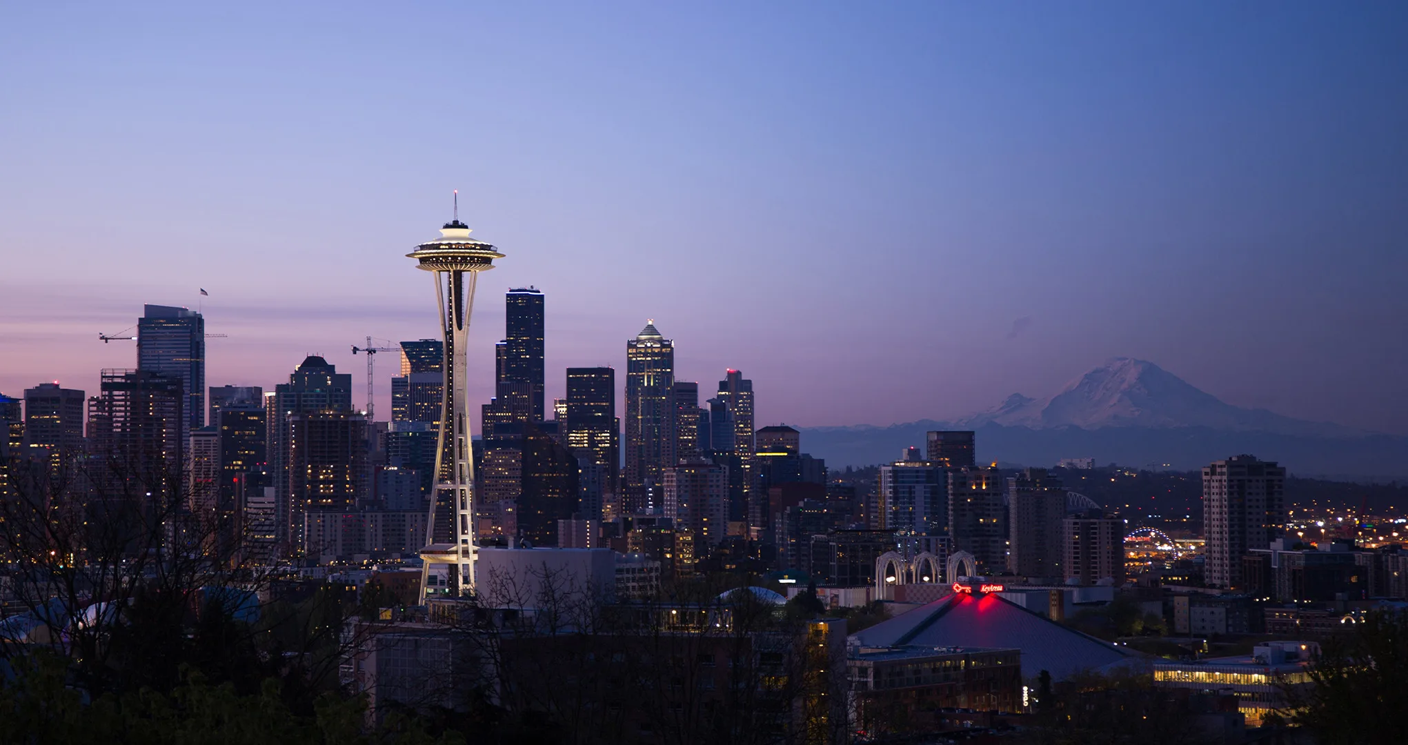 The skyline of Seattle