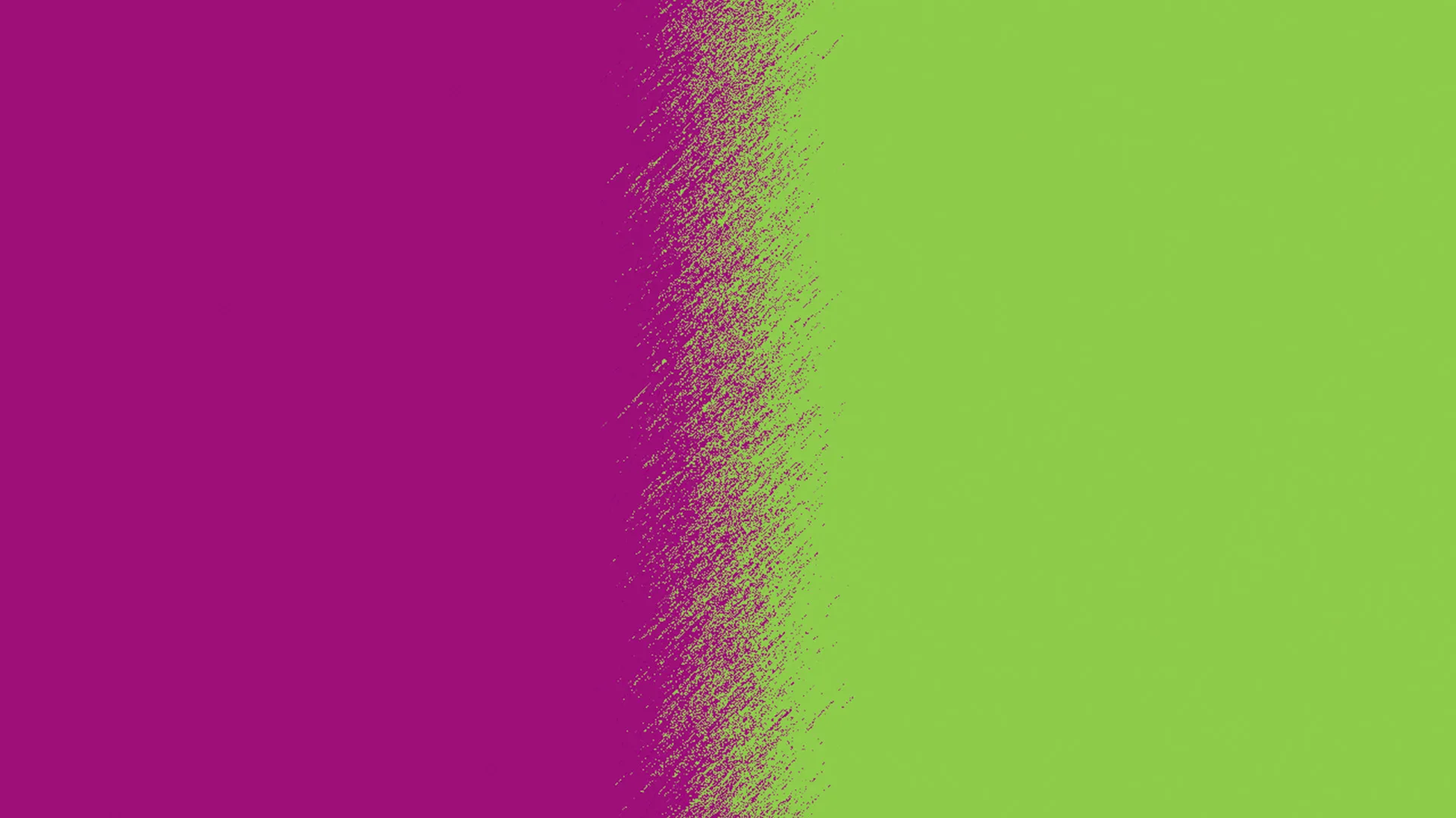 Purple and bright green