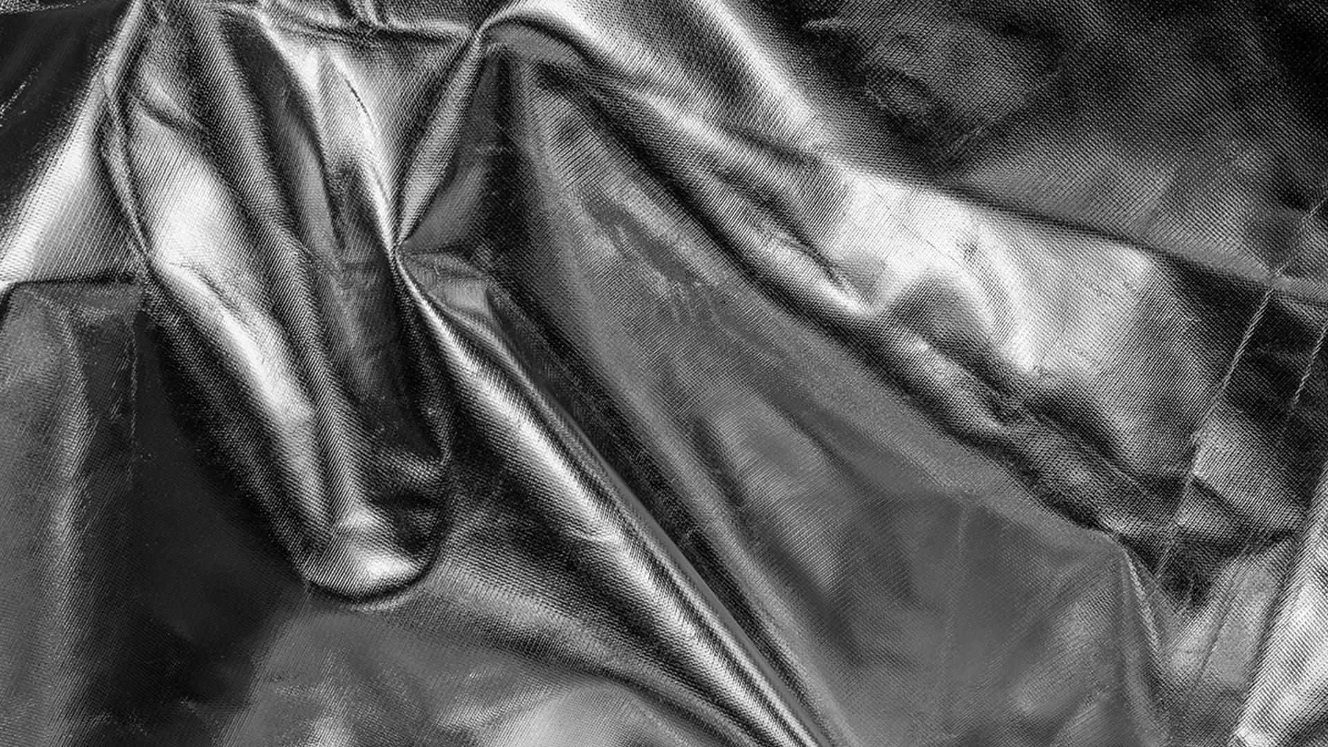 Silver leather material