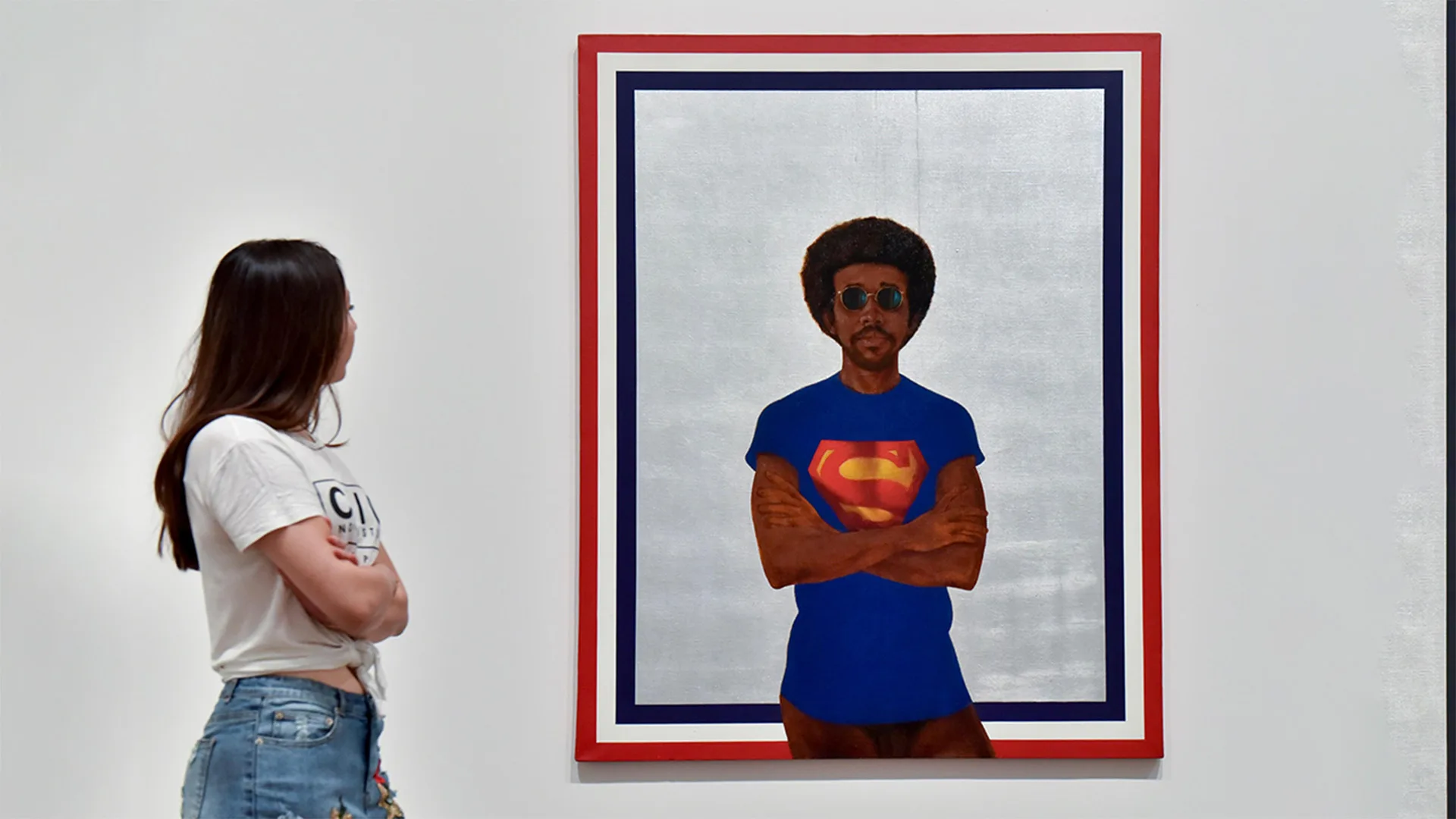Barkley L Hendricks' Icon for my Man Superman