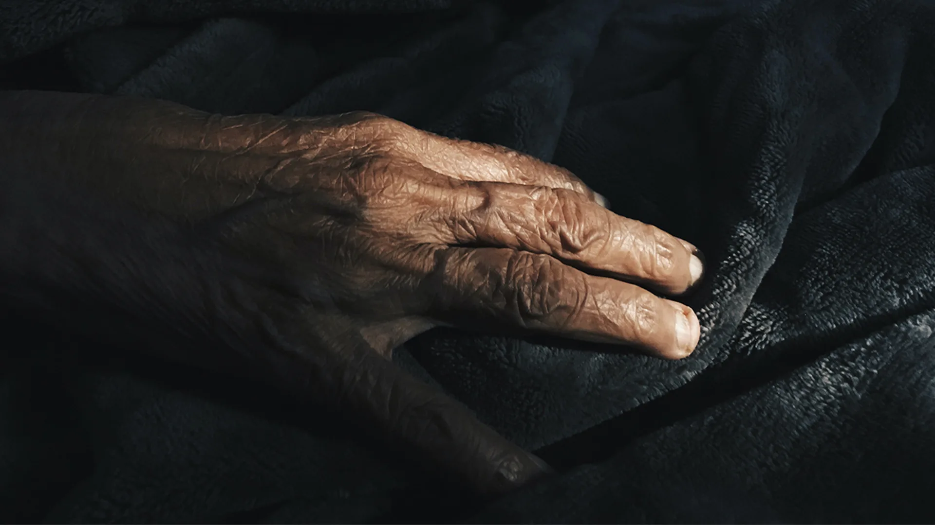 Aged hands