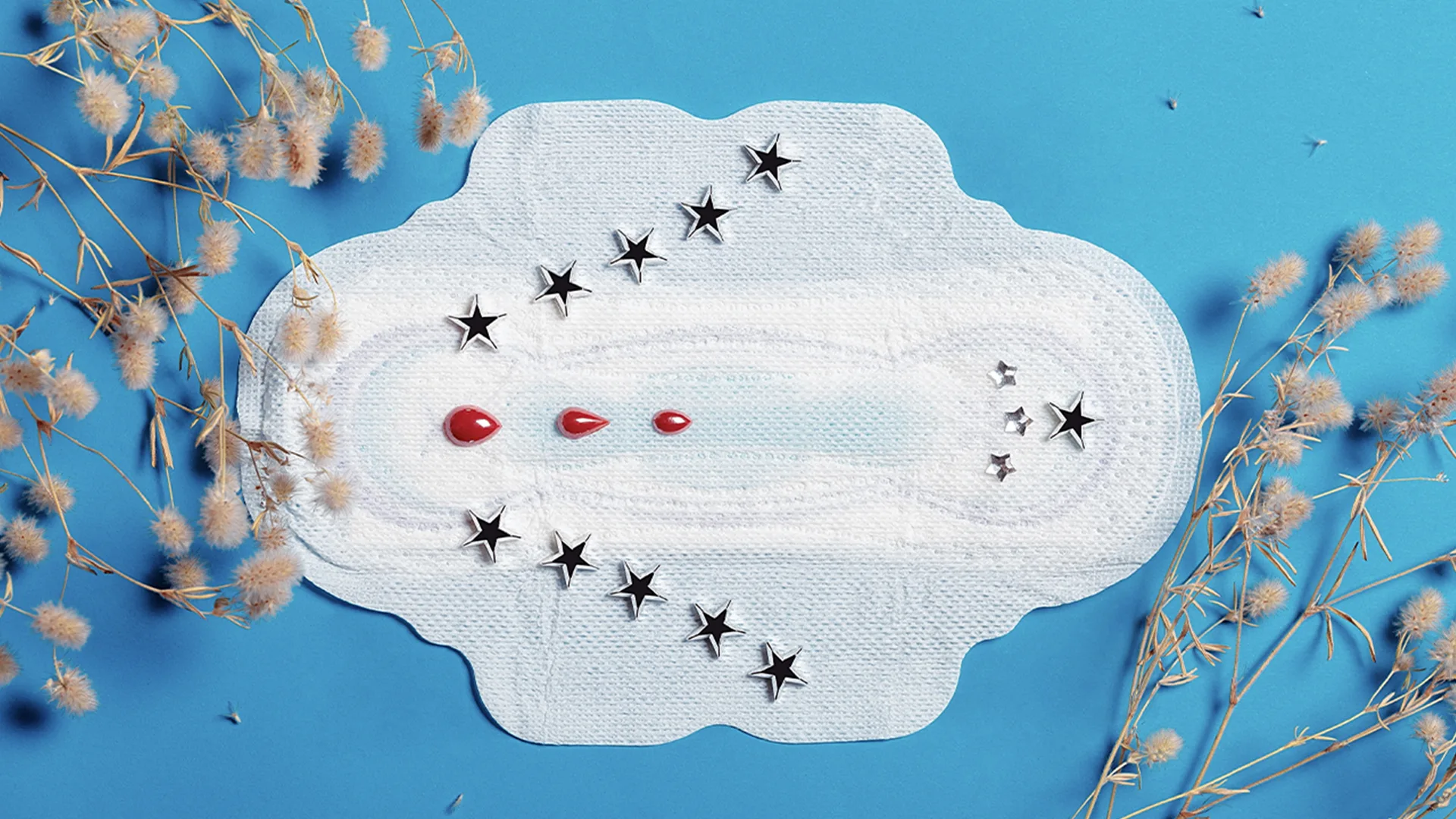 Decorated sanitary products