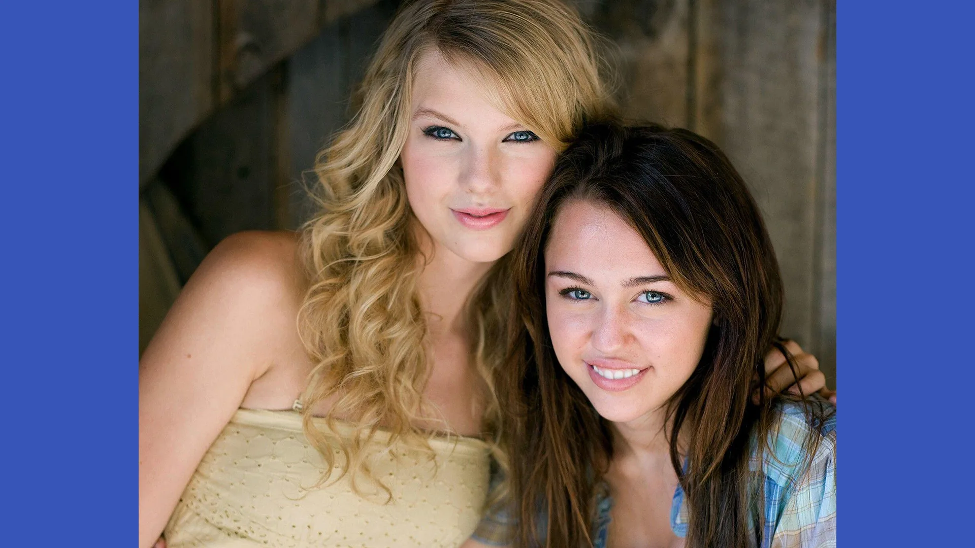 Miley Cyrus and Taylor Swift
